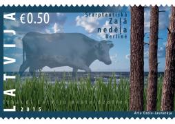 Special stamp dedicated to international exhibition Green Week to be presented by Latvijas Pasts in Riga and Berlin