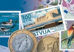 Decembris ir pēdējais mēnesis lata nominālvērtības pastmarku izmantošanai;  22 gadu laikā izdots 600 pastmarku