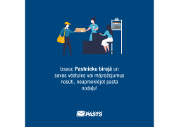 Juridiskās personas Latvijas Pasts aicina pieteikties pakalpojumam Pastnieks birojā – nav jāapmeklē pasta nodaļa
