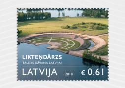 Latvijas Pasts issues a stamp dedicated to The Garden of Destiny