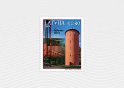 Latvijas Pasts releases a stamp dedicated to Šlītere lighthouse in the series Lighthouses of Latvia 