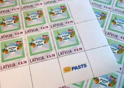 Latvijas Pasts invites to a traditional meeting of postcard senders featuring a special stamp and postcard