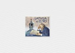 Latvijas Pasts releases a stamp in honour of Ivan Zavoloko, researcher of the Latvian Old Believer antiquity 