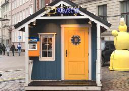 The Greeting House, a special Latvijas Pasts post office at the Christmas market of the Dome Square will open its doors on the 30th of November 2019 
