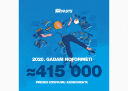Nearly 415 thousand press subscriptions have been processed for 2020
