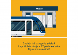 According to the decision of Rīgas karte SIA, from the 1st of April 2021 e-tickets will be available for purchase only at 12 Latvijas Pasts post offices