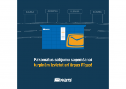 Some more post offices offer pick-up of items from parcel lockers, including those outside Riga: in Jēkabpils, Ulbroka, Bauska, Rēzekne