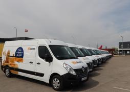 Latvijas Pasts upgrades its car fleet for more efficient delivery of items