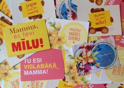 Mother’s Day postcard sending campaign of Latvijas Pasts is included in the Corporate Social Responsibility Best Practices Compilation Brochure of PostEurop 