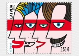 Change of the winner of Latvijas Pasts stamp design contest; the new stamp and opening of the second parents-friendly post office – already on the 15th of May 