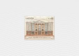 Latvijas Pasts izdod pastmarku Latvijas Republikas atzīšanas de iure 100.gadadienā 