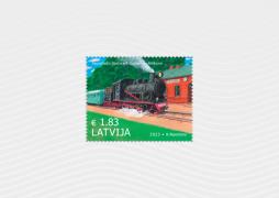 Latvijas Pasts dedicates a picturesque stamp to the 120th anniversary of the narrow-gauge railway Gulbene-Alūksne 