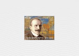 Latvijas Pasts prezentēs pastmarku izcilajam latviešu ainavistam Vilhelmam Purvītim 150.jubilejā