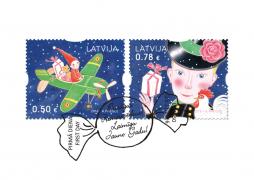 Latvijas Pasts releases two stamps in the series Christmas – everyone is invited to send season’s greetings in good time 