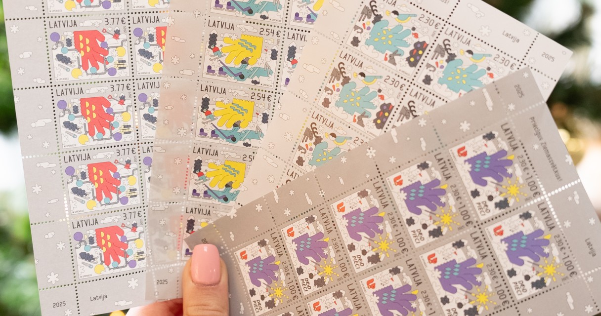 Ar labdarības pastmarku aicina ziedot “Dod pieci!”