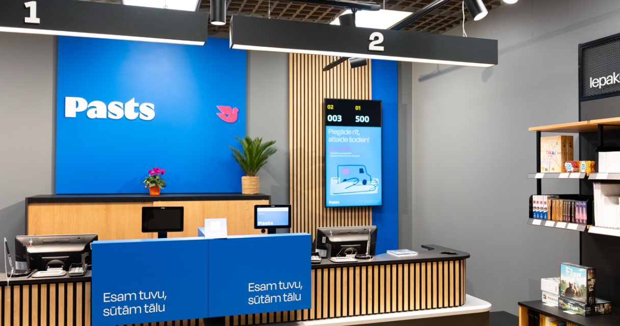 Pasts Rīgā atklās trīs modernus klientu centrus