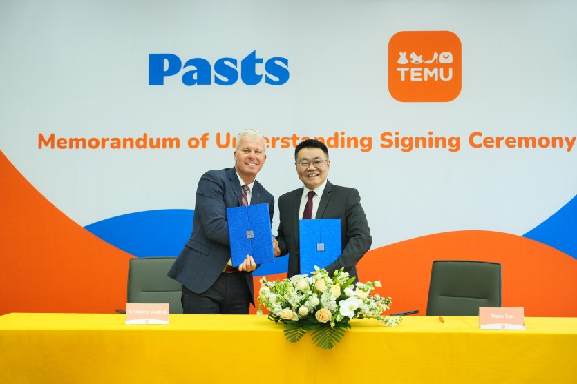 “Temu” un “Latvijas Pasts” paraksta vienošanos par vietējo pārdevēju atbalstu Latvijā “Temu” un “Latvijas Pasts” paraksta vienošanos par vietējo pārdevēju atbalstu Latvijā