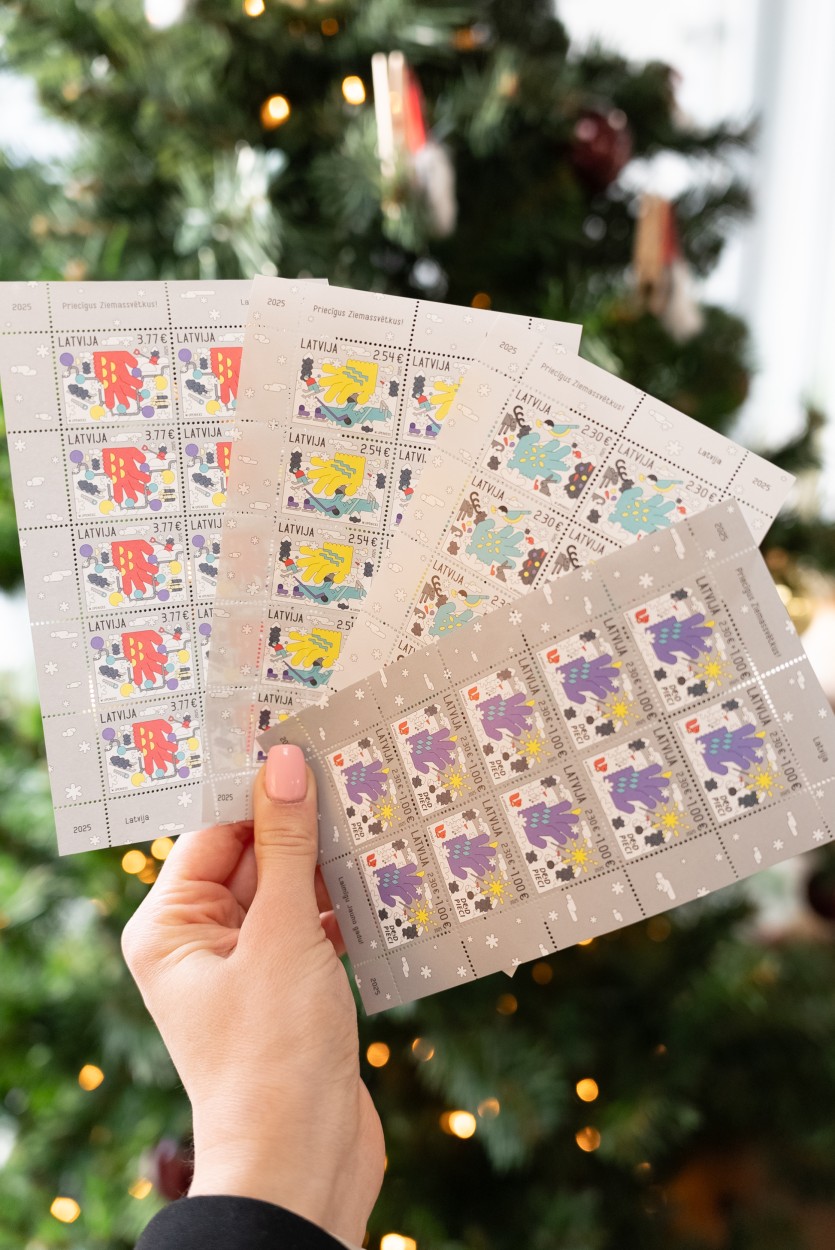 Ar labdarības pastmarku aicina ziedot “Dod pieci!”