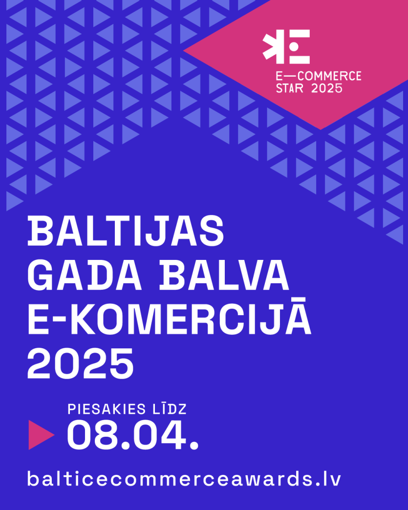 Sākas pieteikšanās Baltijas konkursam "E-komercijas zvaigzne 2025"