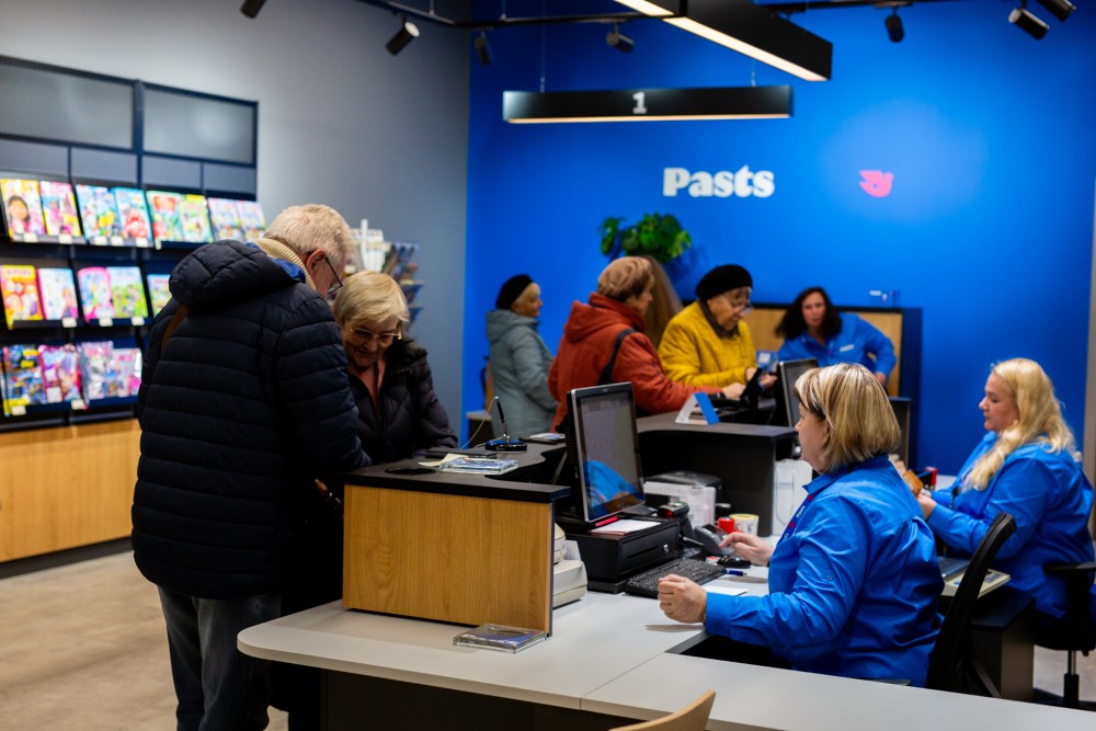 Daugavpils KC 3 ieejas skats jaunajā klientu centrā