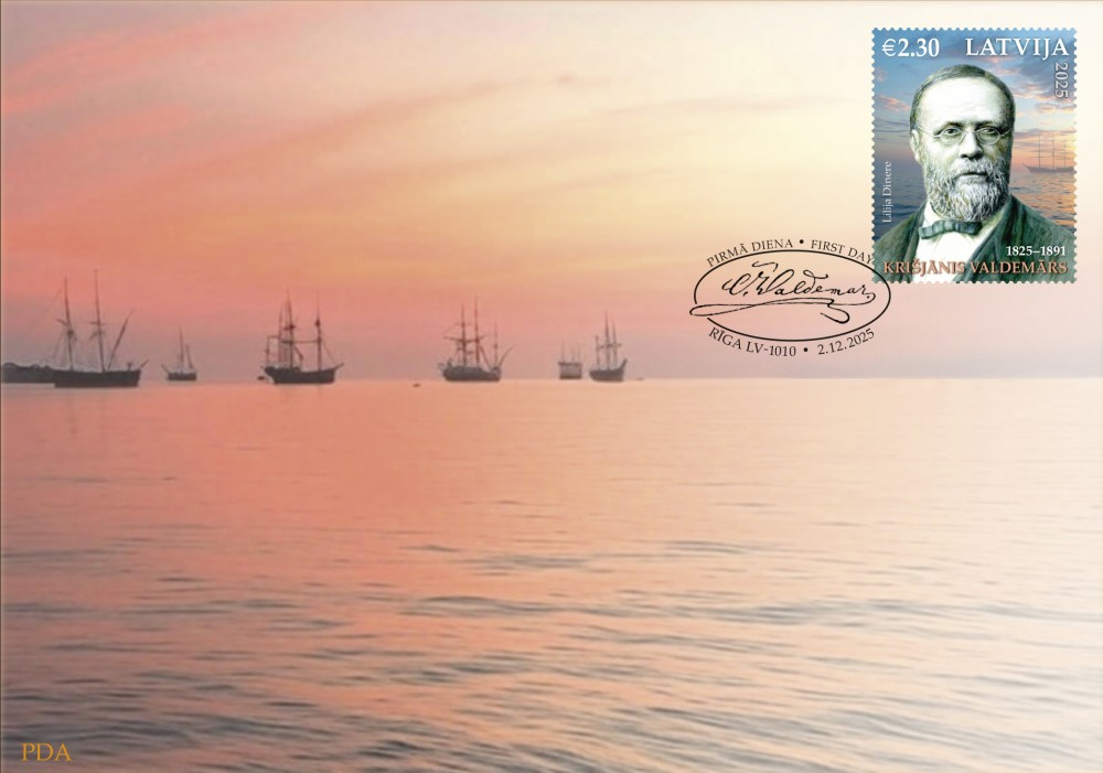 jaunās pastmarkas dizains: viena loksne