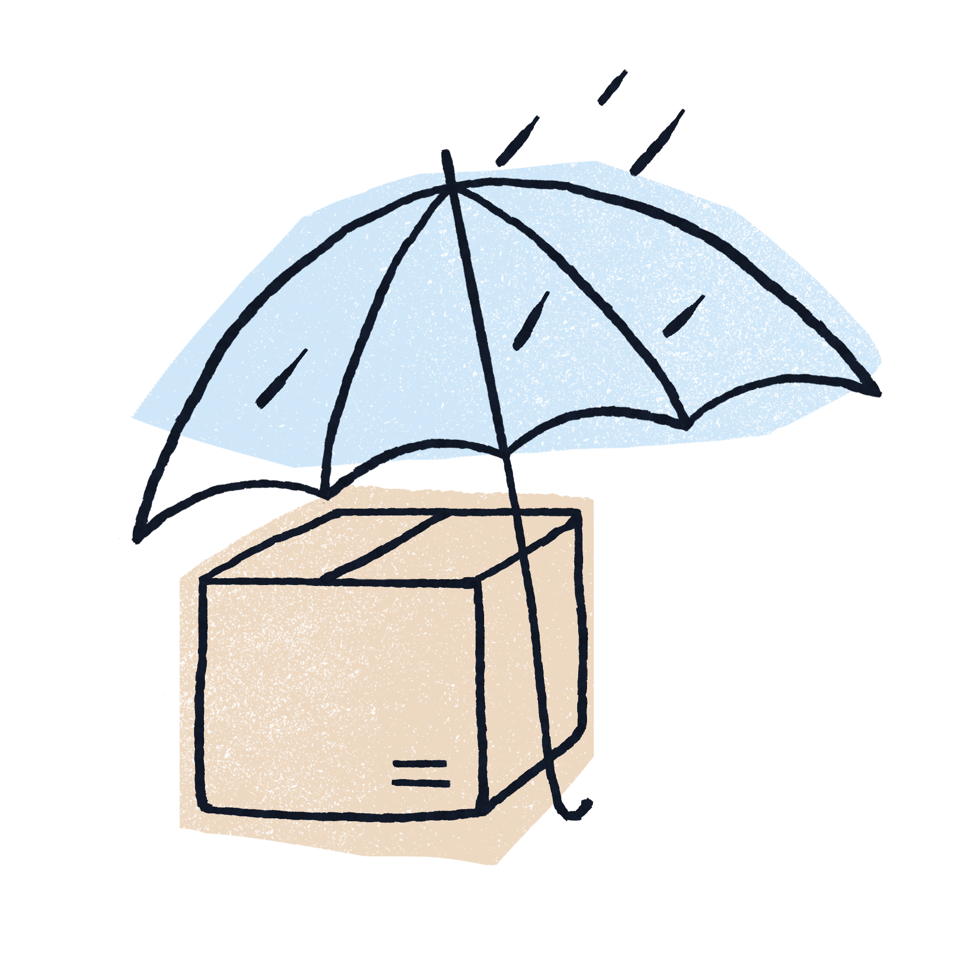 Lietussargs_kaste Lietussargs un kaste