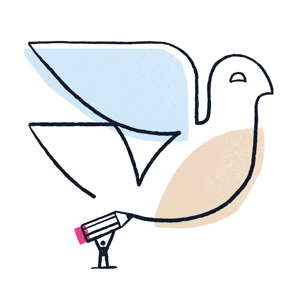 Merktieciba pasta logo ilustrācija