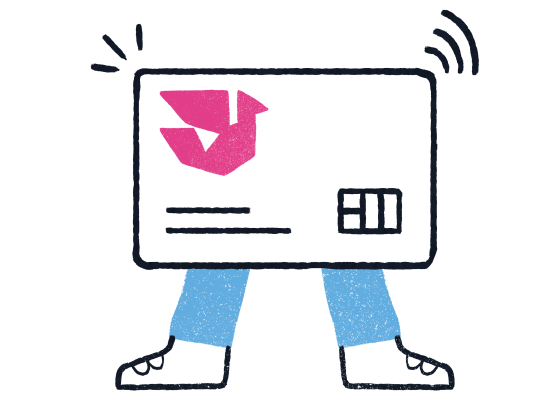 Pasta kartes ilustrācija